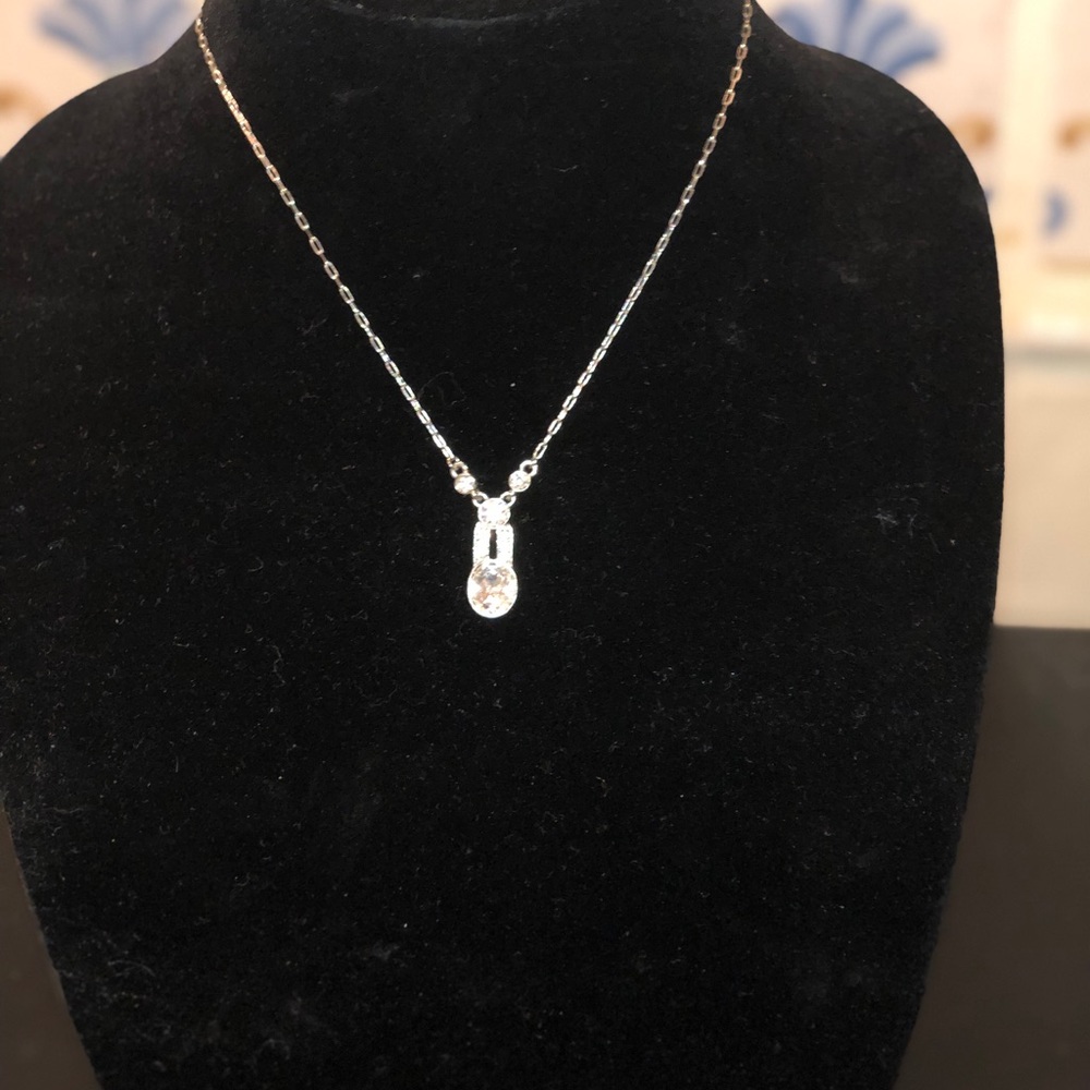 Necklace imitation diamond costume jewelry